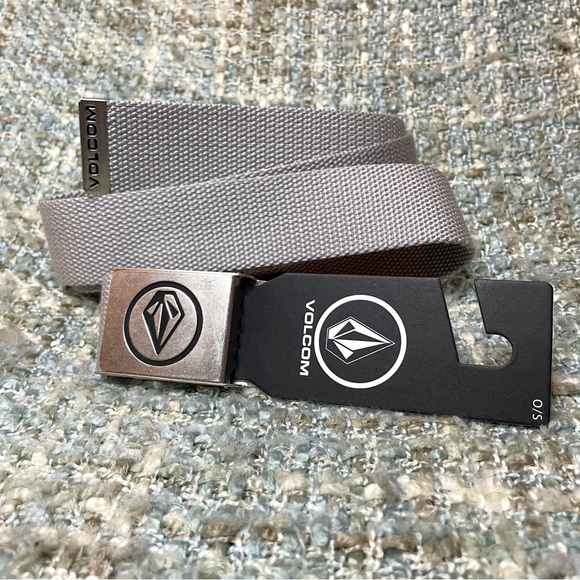 Volcom Circle Web Belt - Heather Grey (One Size) - Picture 2 of 3